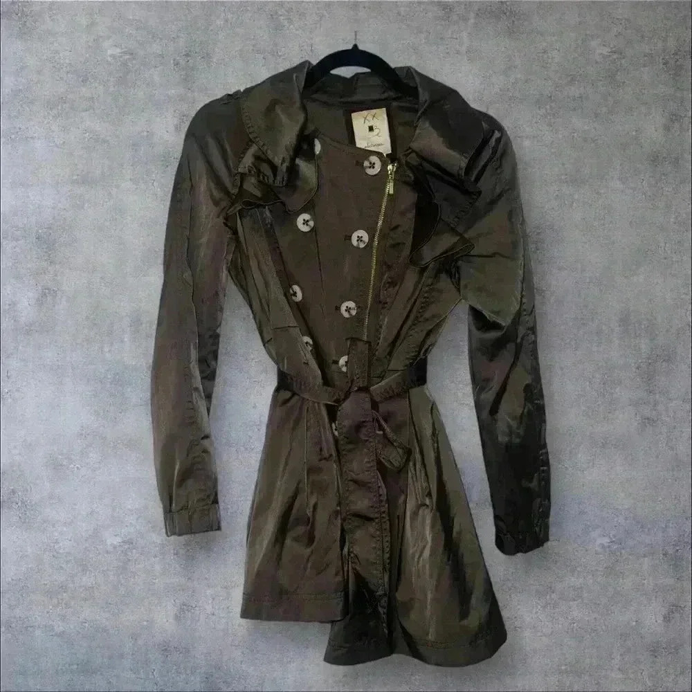 Elevenses trench/ rain coat‎ size 8p